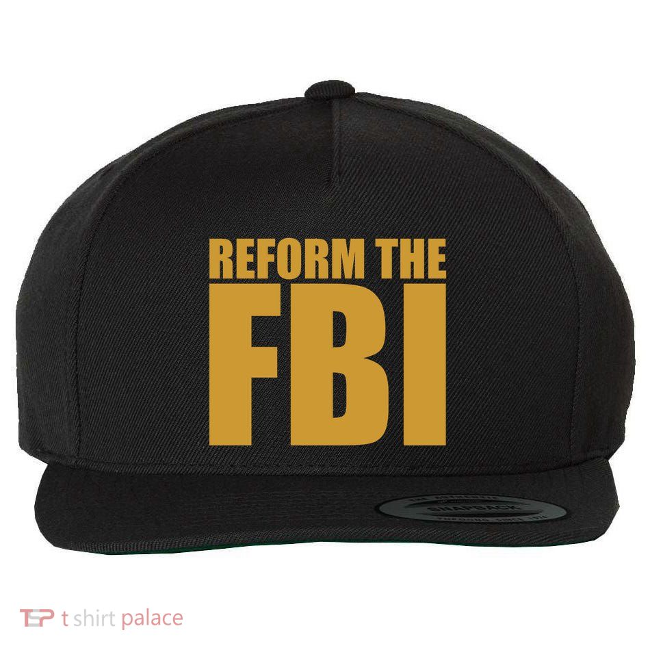 Reform The FBI Wool Snapback Cap
