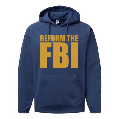 Reform The FBI Performance Fleece Hoodie