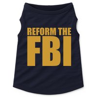 Reform The FBI Doggie Tank