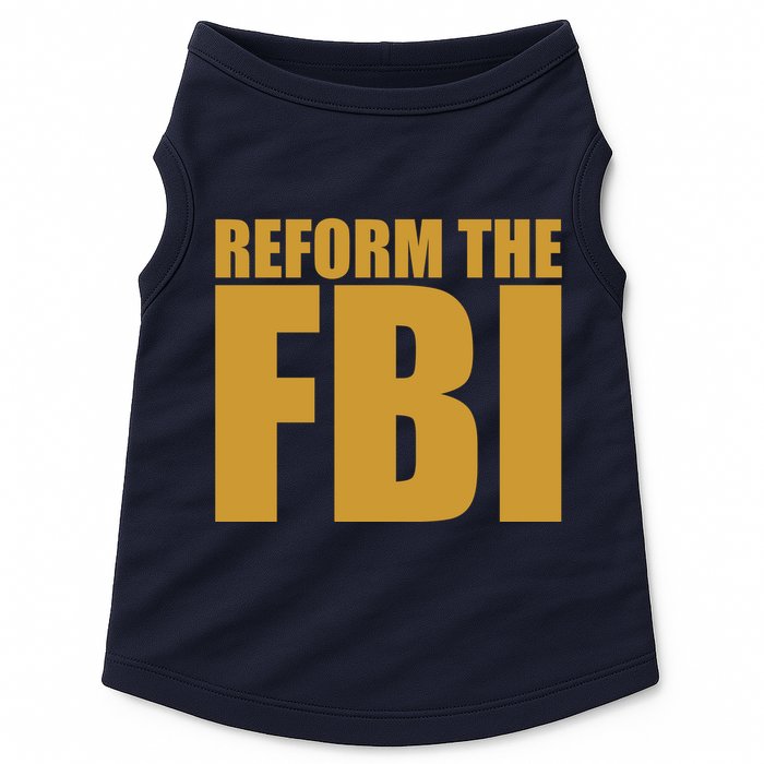 Reform The FBI Doggie Tank
