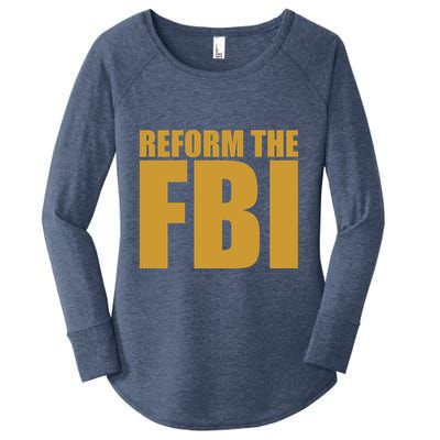Reform The FBI Women's Perfect Tri Tunic Long Sleeve Shirt