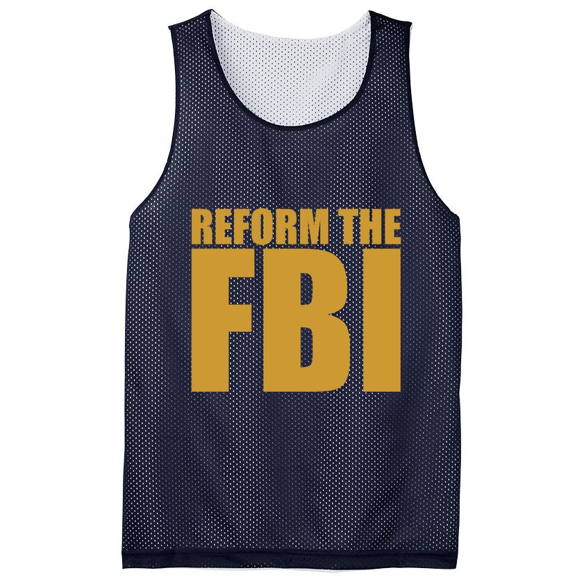 Reform The FBI Mesh Reversible Basketball Jersey Tank