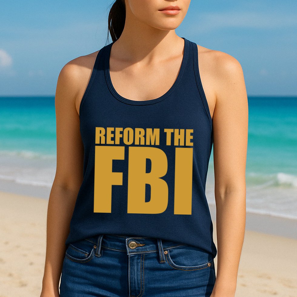 Reform The FBI Womens Tank Top
