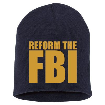 Reform The FBI Short Acrylic Beanie