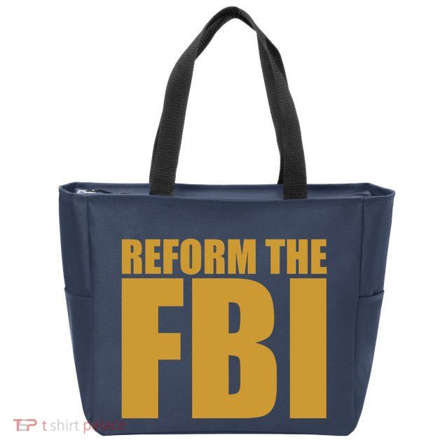 Reform The FBI Zip Tote Bag