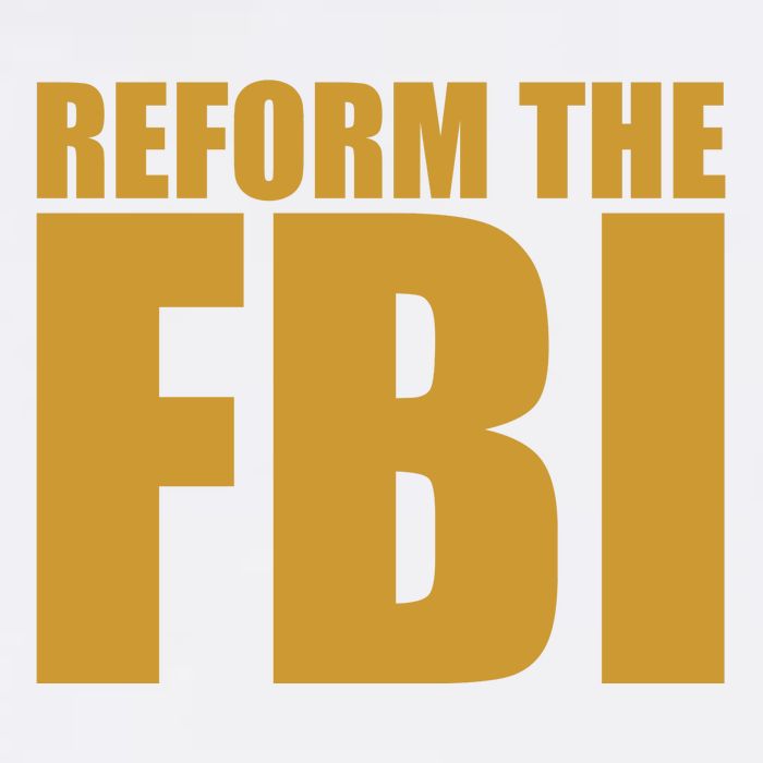 Reform The FBI Garment-Dyed Sweatshirt