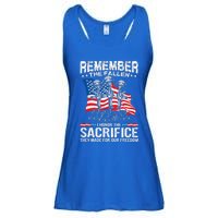 Remember The Fallen I Honor The Sacrifice Veteran Gift Ladies Essential Flowy Tank