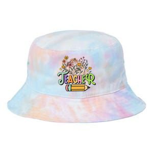 Retro Teache for  Best Teacher Gifts Tie Dye Newport Bucket Hat