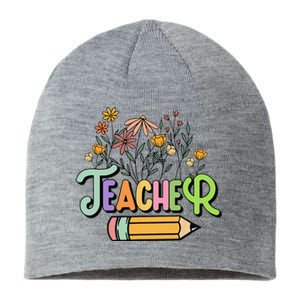 Retro Teache for  Best Teacher Gifts Sustainable Beanie