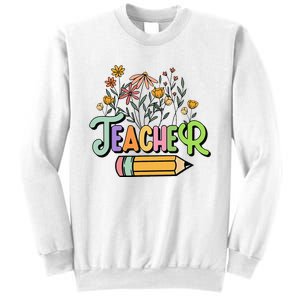 Retro Teache for  Best Teacher Gifts Sweatshirt