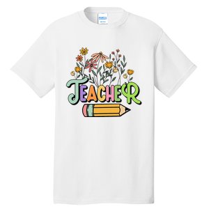 Retro Teache for  Best Teacher Gifts Tall T-Shirt