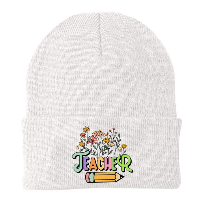 Retro Teache for  Best Teacher Gifts Knit Cap Winter Beanie