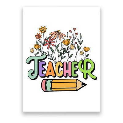 Retro Teache for  Best Teacher Gifts Poster