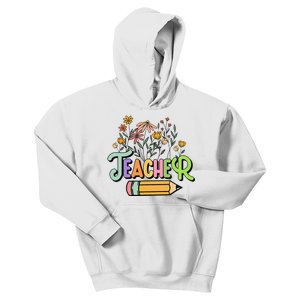 Retro Teache for  Best Teacher Gifts Kids Hoodie