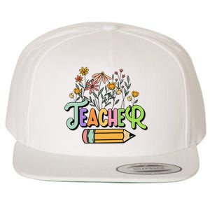 Retro Teache for  Best Teacher Gifts Wool Snapback Cap