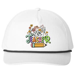 Retro Teache for  Best Teacher Gifts Snapback Five-Panel Rope Hat