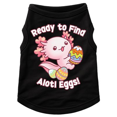 Ready To Find Alotl Eggs! Cute Axolotl Anime Kawaii Easter Doggie Tank