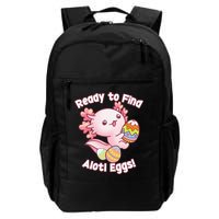 Ready To Find Alotl Eggs! Cute Axolotl Anime Kawaii Easter Backpack