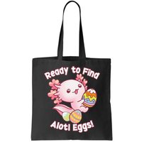 Ready To Find Alotl Eggs! Cute Axolotl Anime Kawaii Easter Bag