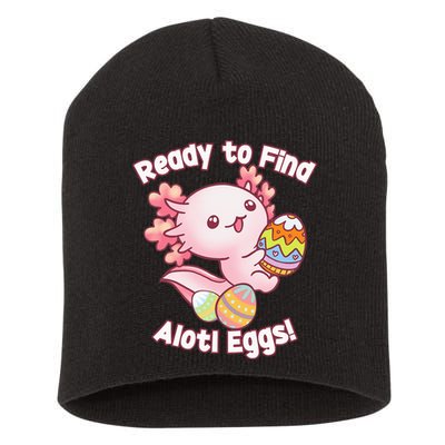 Ready To Find Alotl Eggs! Cute Axolotl Anime Kawaii Easter Short Acrylic Beanie
