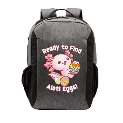 Ready To Find Alotl Eggs! Cute Axolotl Anime Kawaii Easter Vector Backpack