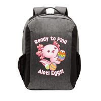 Ready To Find Alotl Eggs! Cute Axolotl Anime Kawaii Easter Vector Backpack