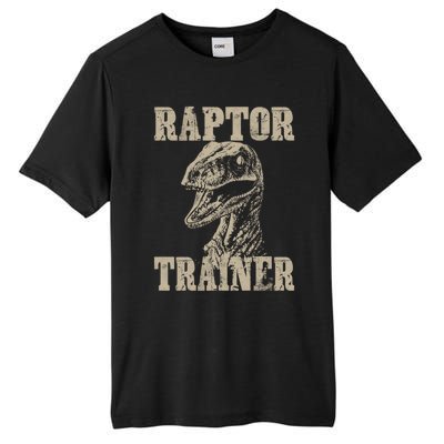 Raptor Trainer Funny Dinosaur Lover Halloween Costume Gift Tall Fusion ChromaSoft Performance T-Shirt