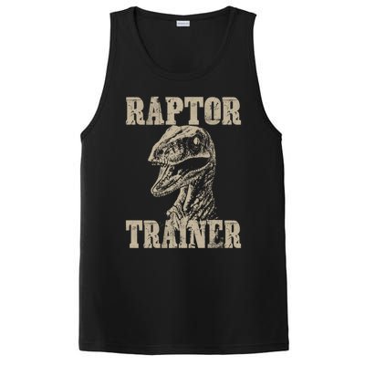 Raptor Trainer Funny Dinosaur Lover Halloween Costume Gift PosiCharge Competitor Tank