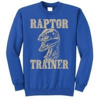 Raptor Trainer Funny Dinosaur Lover Halloween Costume Gift Sweatshirt