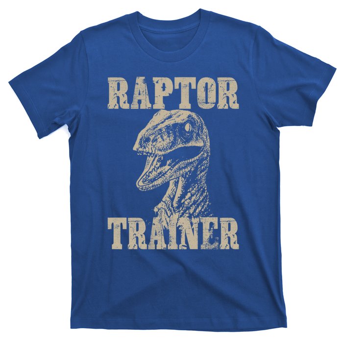 Raptor Trainer Funny Dinosaur Lover Halloween Costume Gift T-Shirt