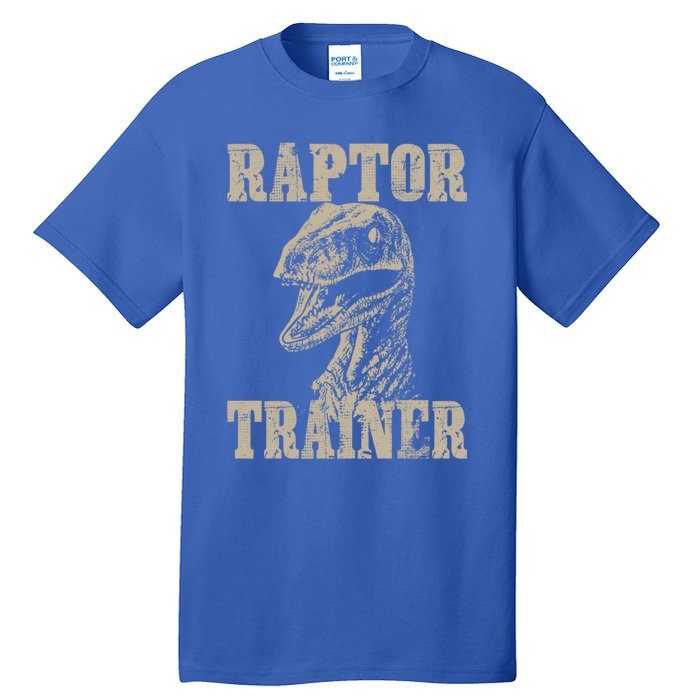 Raptor Trainer Funny Dinosaur Lover Halloween Costume Gift Tall T-Shirt