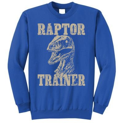 Raptor Trainer Funny Dinosaur Lover Halloween Costume Gift Tall Sweatshirt