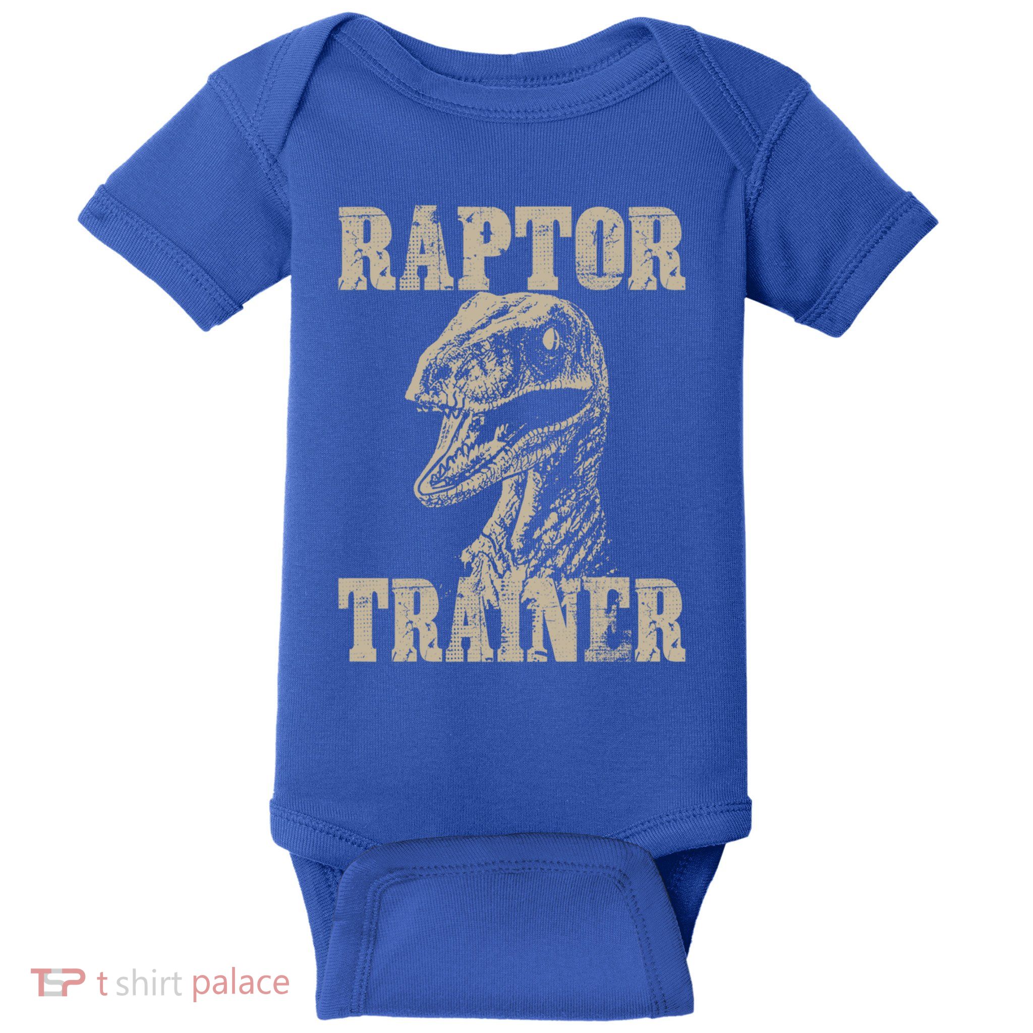 Raptor Trainer Funny Dinosaur Lover Halloween Costume Gift Baby Bodysuit