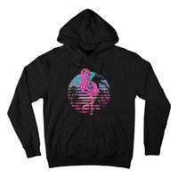 Retro Tropic Flamingo Hoodie