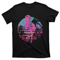 Retro Tropic Flamingo T-Shirt