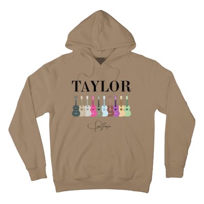 Retro Taylor First Name Personalized Groovy Bday Hoodie