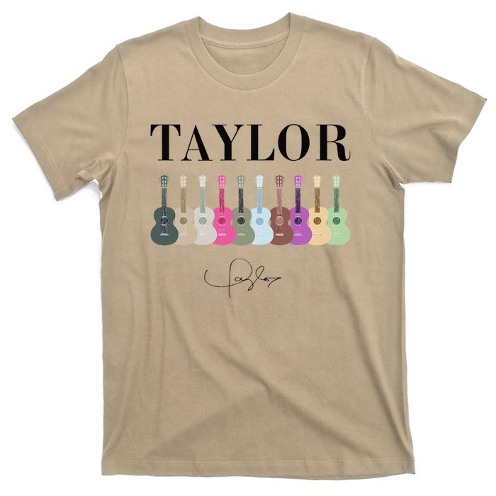 Retro Taylor First Name Personalized Groovy Bday T-Shirt