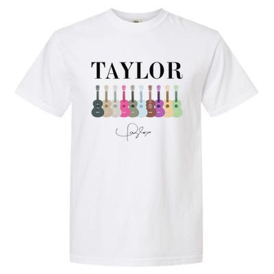 Retro Taylor First Name Personalized Groovy Bday Garment-Dyed Heavyweight T-Shirt