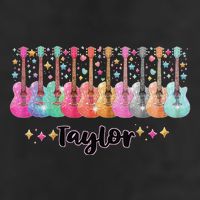 Retro Taylor First Name Personalized Groovy 80s Pin.K Trucker Hat