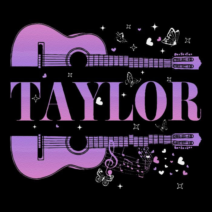Retro Taylor First Name Personalized Groovy Birthday T-Shirt