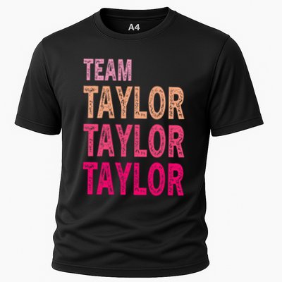 Retro T.AYLOR First Name Personalized Groovy Birthday Performance Shirt
