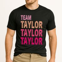 Retro T.AYLOR First Name Personalized Groovy Birthday Performance Shirt