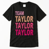 Retro T.AYLOR First Name Personalized Groovy Birthday Tall T-Shirt