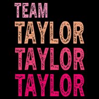 Retro T.AYLOR First Name Personalized Groovy Birthday Flatbill Hat