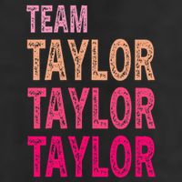 Retro T.AYLOR First Name Personalized Groovy Birthday Trucker Hat