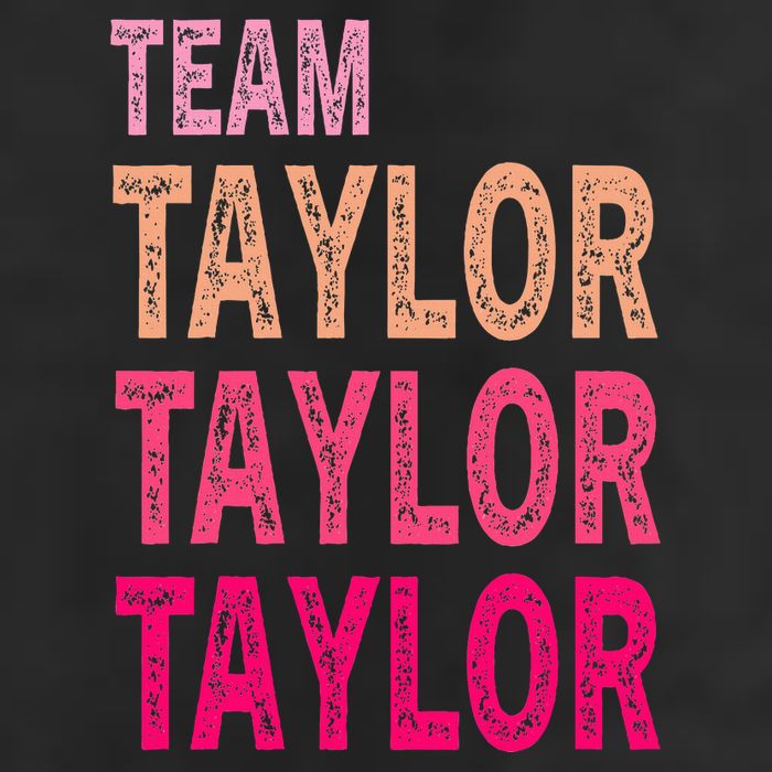Retro T.AYLOR First Name Personalized Groovy Birthday Trucker Hat