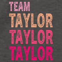 Retro T.AYLOR First Name Personalized Groovy Birthday Vector Backpack