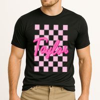 Retro T.AYLOR First Name Personalized Groovy Birthday Performance Shirt
