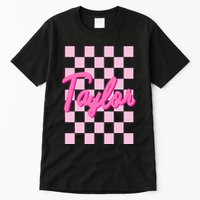Retro T.AYLOR First Name Personalized Groovy Birthday Tall T-Shirt