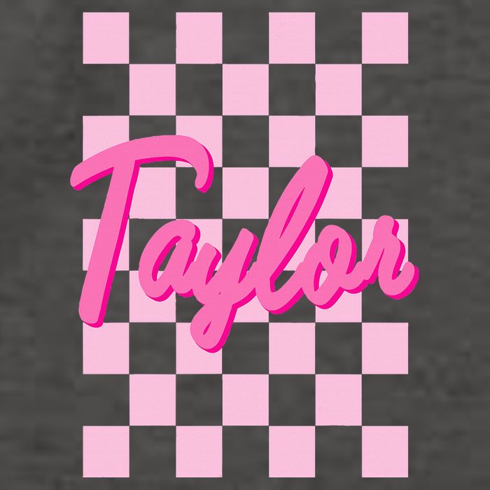 Retro T.AYLOR First Name Personalized Groovy Birthday Vector Backpack